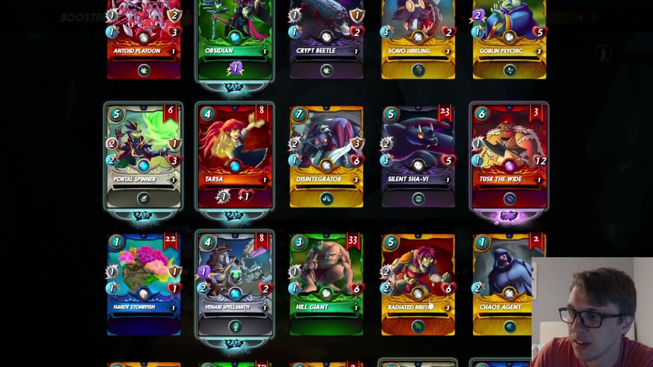 ANOTHER 1000 Chaos Legion Pack Opening of Splinterlands