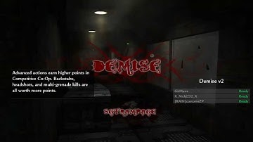 COD custom zombie map - demise v2