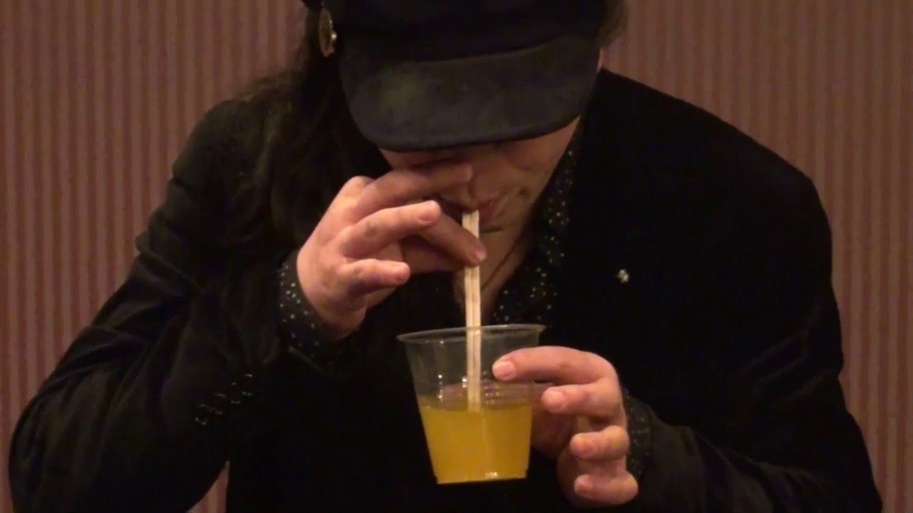 ジュースが飲めるわりばし Youtube