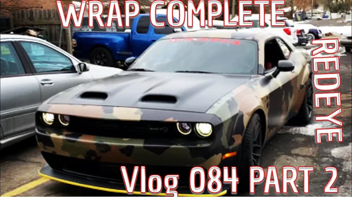 PICKING UP MY NEW WRAPPED HELLCAT REDEYE VLOG 084 PART 2 OF 2
