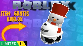 CARA MENDAPATKAN ITEM FREE UGC LIMITED Snowman Helmet Roblox