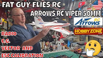 ARROWS RC VIPER 50MM CG,RADIO,VECTOR AND ESC CALIBRATION by FGFRC