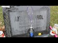 #FamousGraves- The Grave of Cultural Icon Andy Warhol