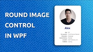 Round Image Custom Control [WPF]