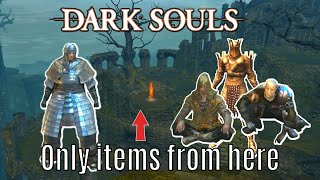 Beating Dark Souls 1 with items only from Firelink Shrine