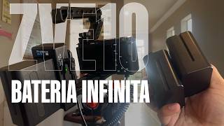 BATERIA INFINITA NA SONY ZVE10 (e outras câmeras)
