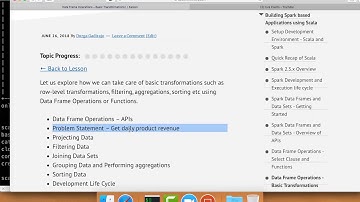 Data Frame Operations - Basic Transformations - Introduction