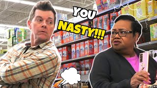 I FROZE my fart in Walmart🥶| Fart Pranks at Walmart | Jack Vale