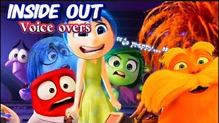 Inside Out Voice Over Compilation