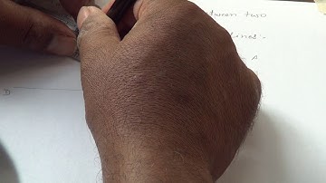 28. To draw an ogee curve between two parallel lines