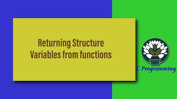Returning Structure Variables from functions