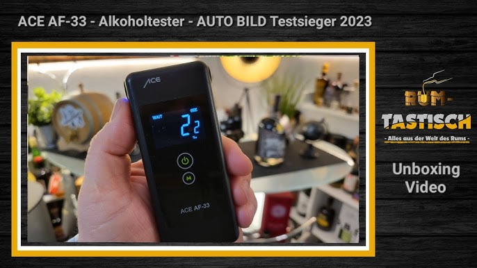 Unboxing: ACE X - Alkotester - Polizeigenau - Testsieger 2019 - 1. Eindruck  (only) 