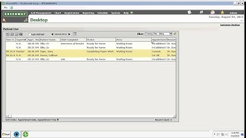 Greenway Health PrimeSUITE™ - Saving Column widths on the Patient List