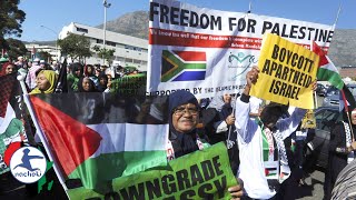 South African Activists March in Cape Town to Express Support for Palestinians and Condemn Israel