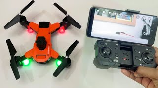 Mini Foldable drone Unboxing | HQ WiFi camera, 2.4GHZ APP control drone in india