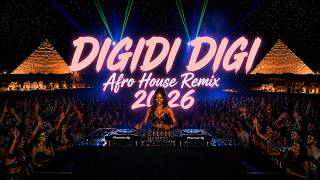 DIGIDI DIGI 🔥 Afro House Remix 2026 at the Pyramida | Arabic Deep House Mix | AfroSirena