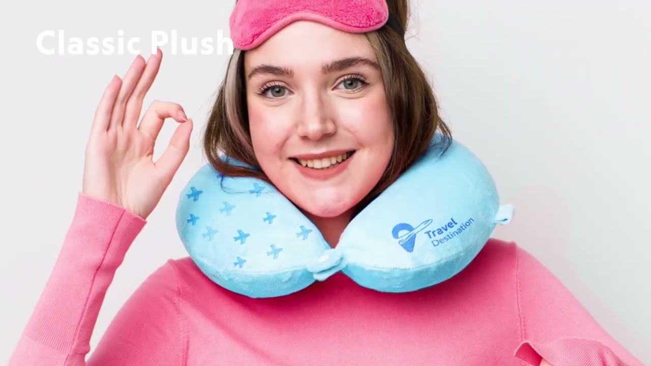 Neck Pillow – Your Brand, Their Comfort | Customizable & Soft