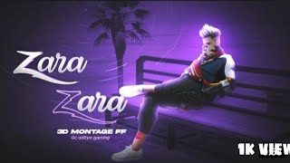 Zara Zara // Free fire status // montage video #viral screenshot 5