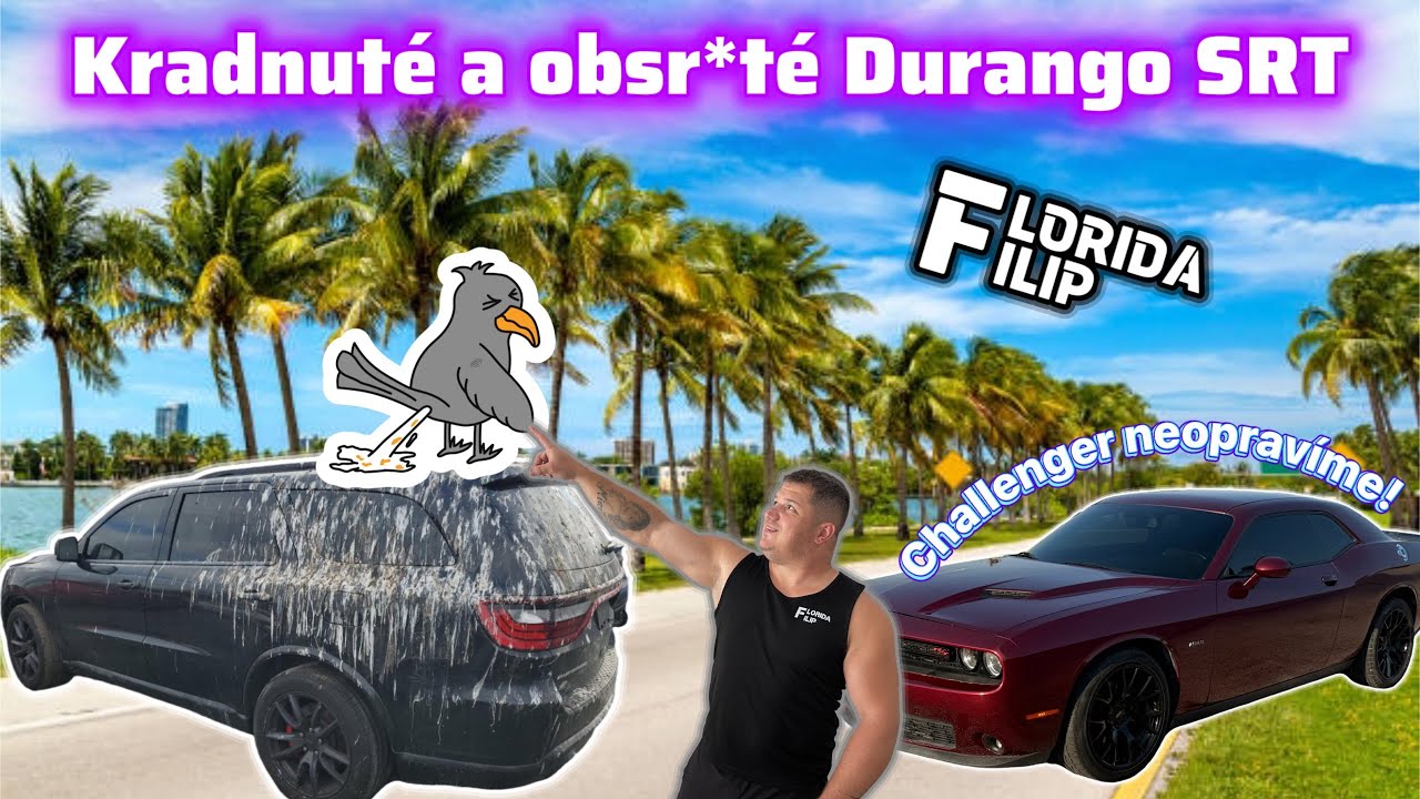 Durango SRT 392 dostalo vtáčí náklad! Hellcat Durango nenaštartovalo!