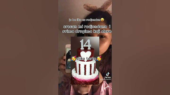 ko ce biti duša i u komentarima čestitati moj 14 rodjendan?🥺🥳