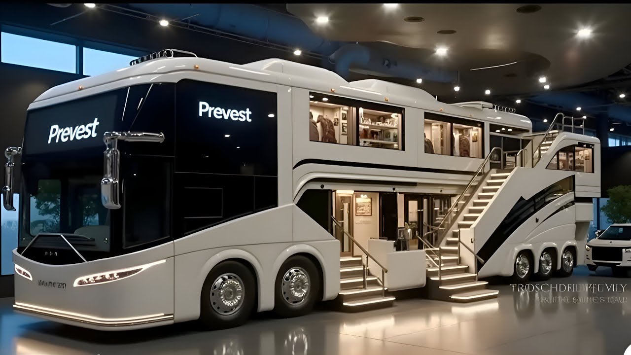 Would You Live in This $2 Million RV? 2025 Prevost Full Tour!