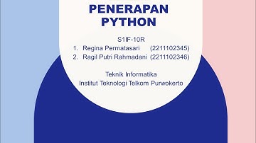 Aljabar Linier || Penggunaan Python untuk Penerapan Konsep Aljabar Linier