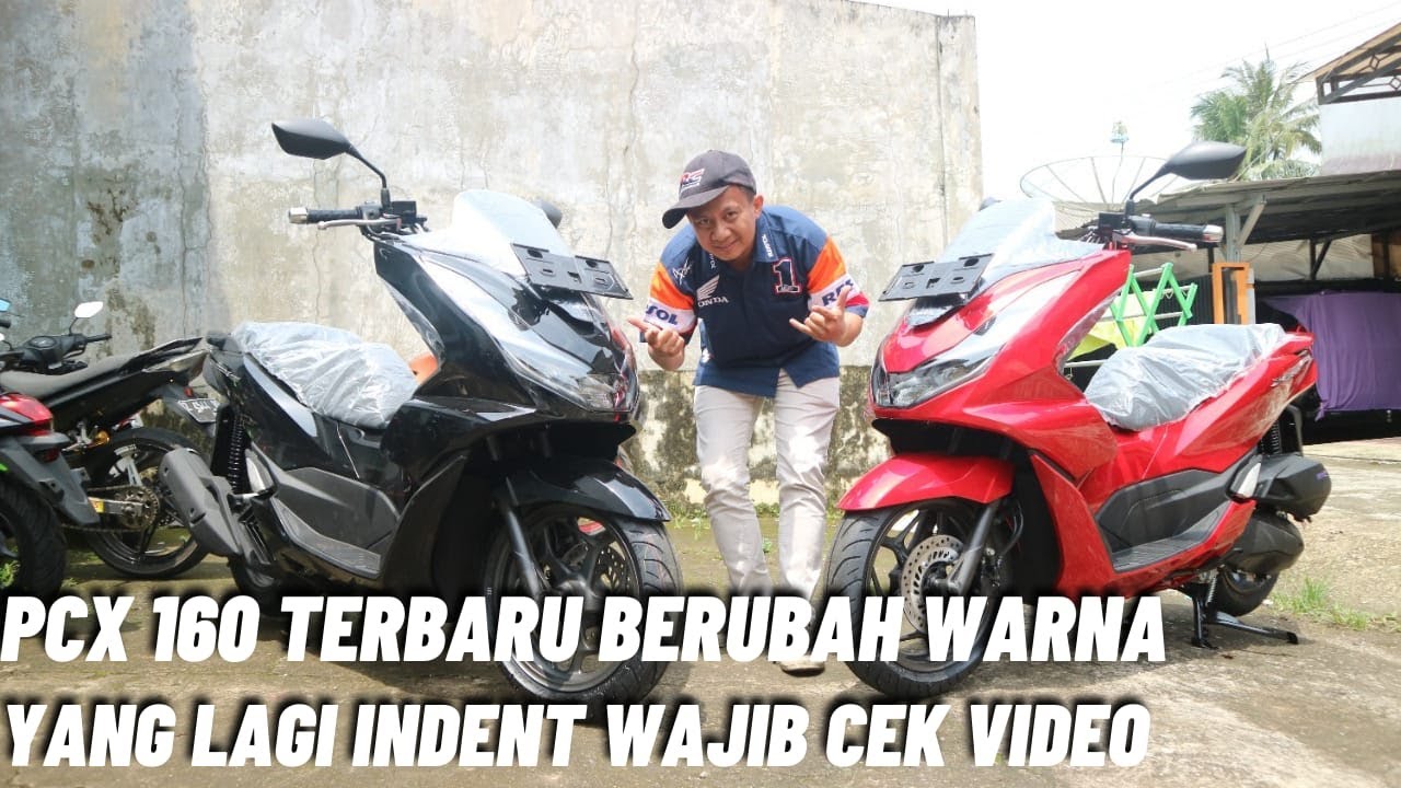 Honda PCX 160 Terbaru 2023 Semua Berubah Warna | Yang lagi Indent PCX