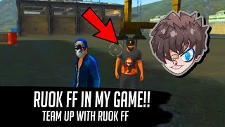 Ruok1 In My Game Team Up With Ruok Ff Ruok Ff Full Gameplay