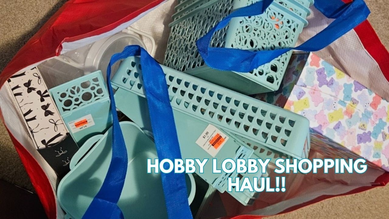 Покупки в Hobby Lobby!!