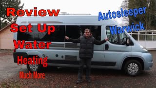 Autosleeper Motorhome - Autosleeper Warwick Duo Review (Set Up)