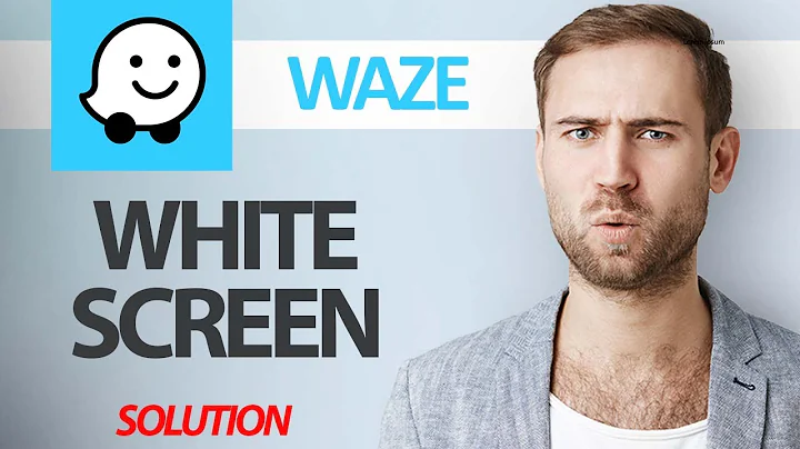 How To Fix Waze Navigation App White Screen Problem | Step By Step