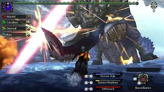 [MHGU/MHXX] EX Elderfrost Gammoth Speedrun 01'25''16