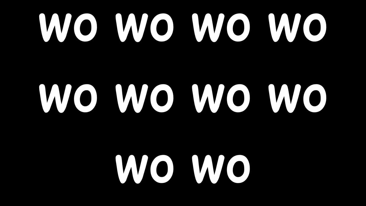 wo wo wo song lyrics