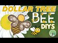 18 best bee dollar tree diys for spring or summer 2024