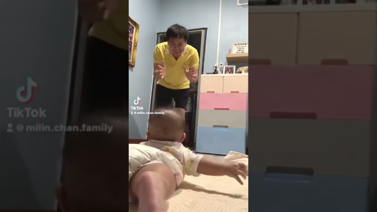 พ่อกลับบ้าน คิดถึงป่าป๊ะ | น้องมิลิน #พ่อกลับบ้าน #น่ารัก #ความสุข