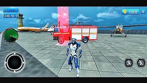 Robot Pilot Airplane Games 3D - Airplane Games - Android Gameplay Part 5