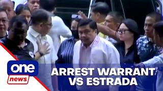 Sandiganbayan issues arrest warrant vs Sen. Jinggoy over plunder case | One News Now