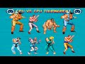 STREET FIGHTER 2 - THE NEW CHALLENGERS  - CPU Vs CPU FULL AI TOURNAMENT BATTLE - SNES VERSION