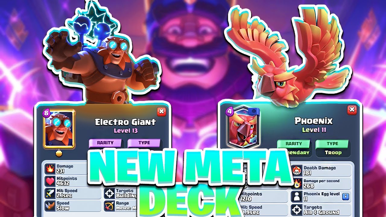 Clash Royale New META Phoenix Deck - YouTube