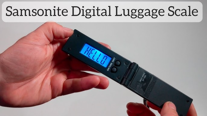 Kat Myhr Digital Luggage Scale
