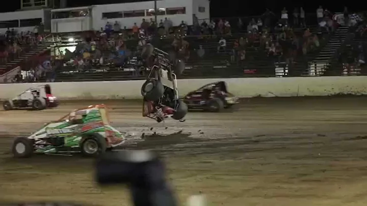 Shane Cockrum flip Haubstadt 6-28-14 MSCS Series