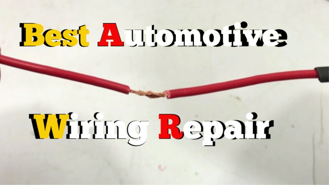 (Best Wiring Repair)For Car or Truck Harness. - YouTube