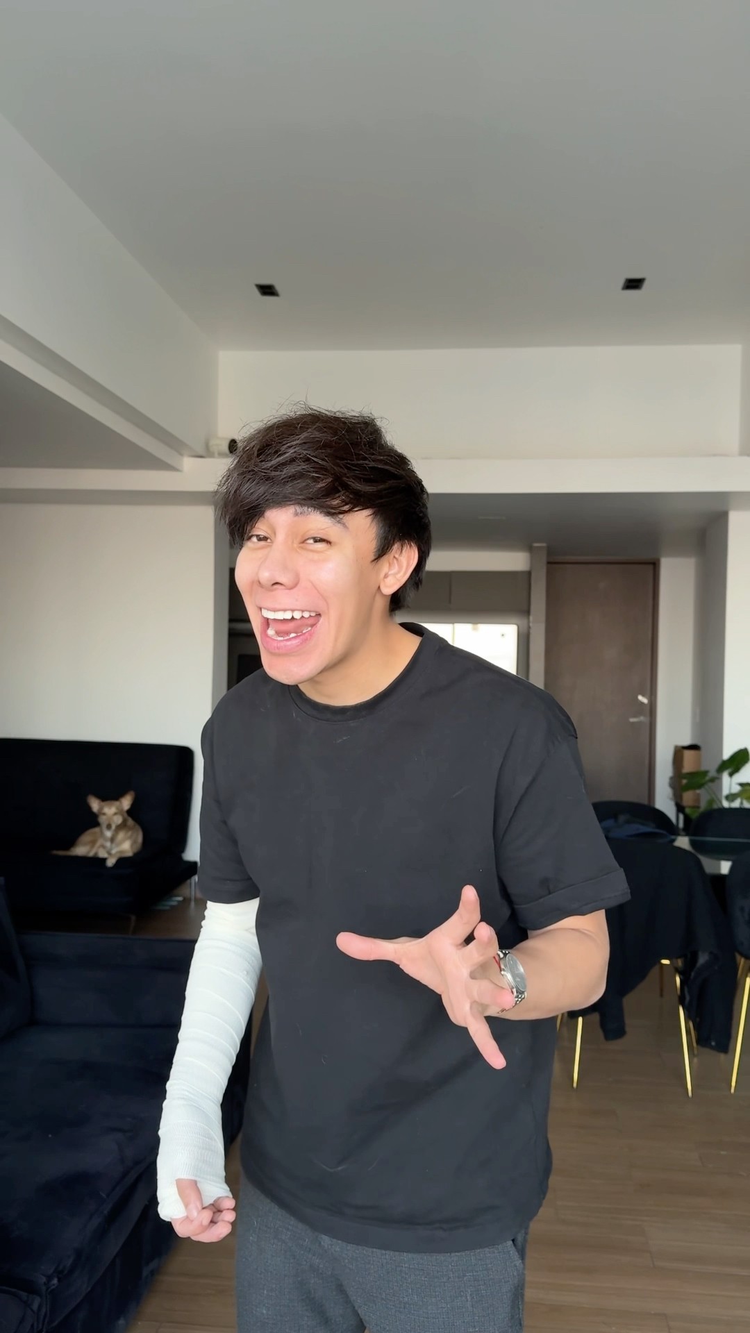 Yo hago la cara y tú haces el sonido ? #Sonrixs