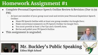 4/27 PS Presentation Plan