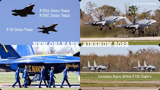 New Orleans Airshow 3/20/2022 ( ALL PERFORMERS)