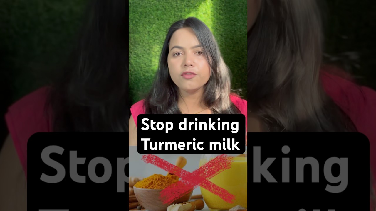 Turmeric milk is only give you 100% results if you combine it with black pepper 