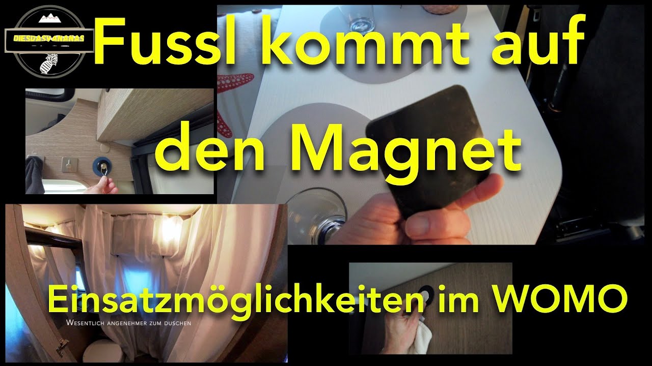 📢 Reisen mit dem Wohnmobil.Tips für Magneten, Haken, Nano Pads im Wohnmobil.  Silwy im Einsatz ! 