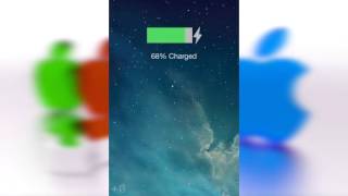 Lighting Charging Battery - REALY Simple iOS 7 Cydia Tweak - A battery theme by Ion TechCentral