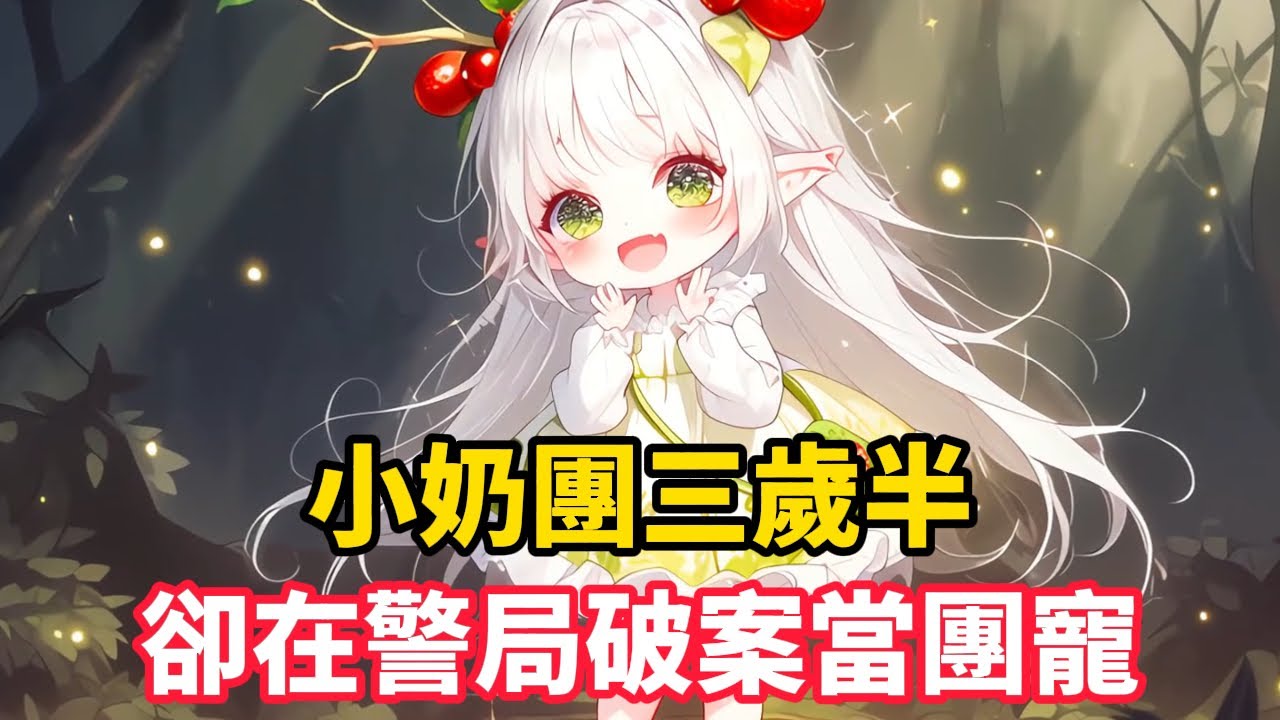 《小奶團三歲半，卻在警局破案當團寵》奶團子只因沒錢進城找親人，竟追著警車連翻八座山，只為幫帽子叔叔抓壞人換錢……#漫畫小說