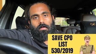 Bramayugam Ala Kaliyugam Anu CPO LIST 530/2019